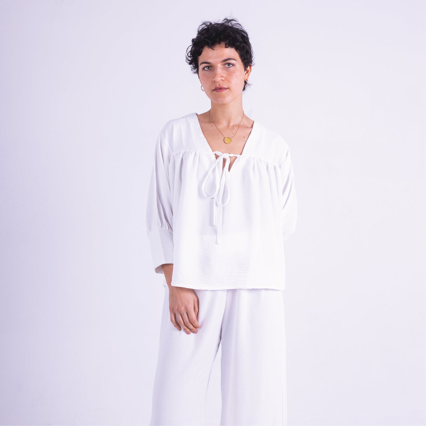 Cozy ensemble White