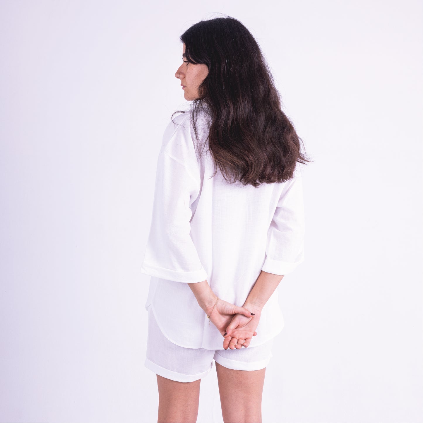 Comfy linen lounge White
