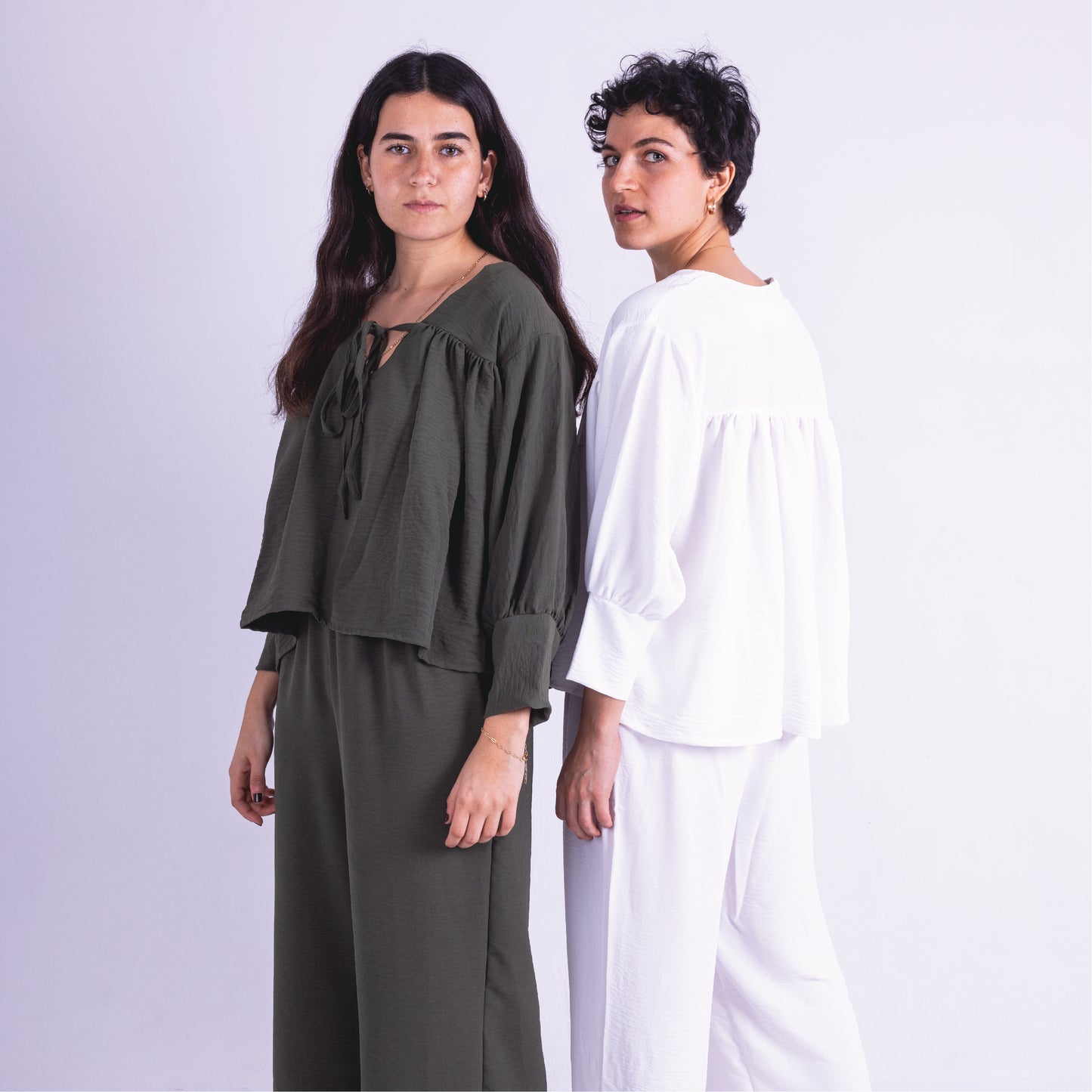 Cozy ensemble White