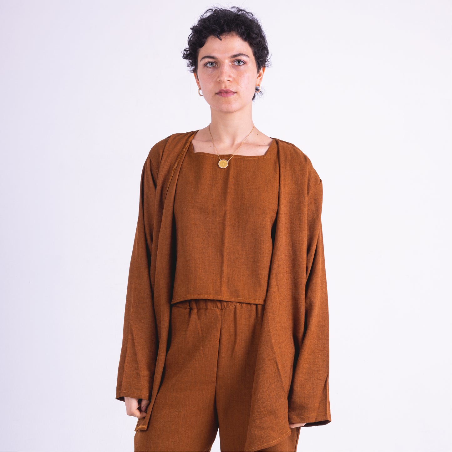 Trio Lounge Set Burnt Amber