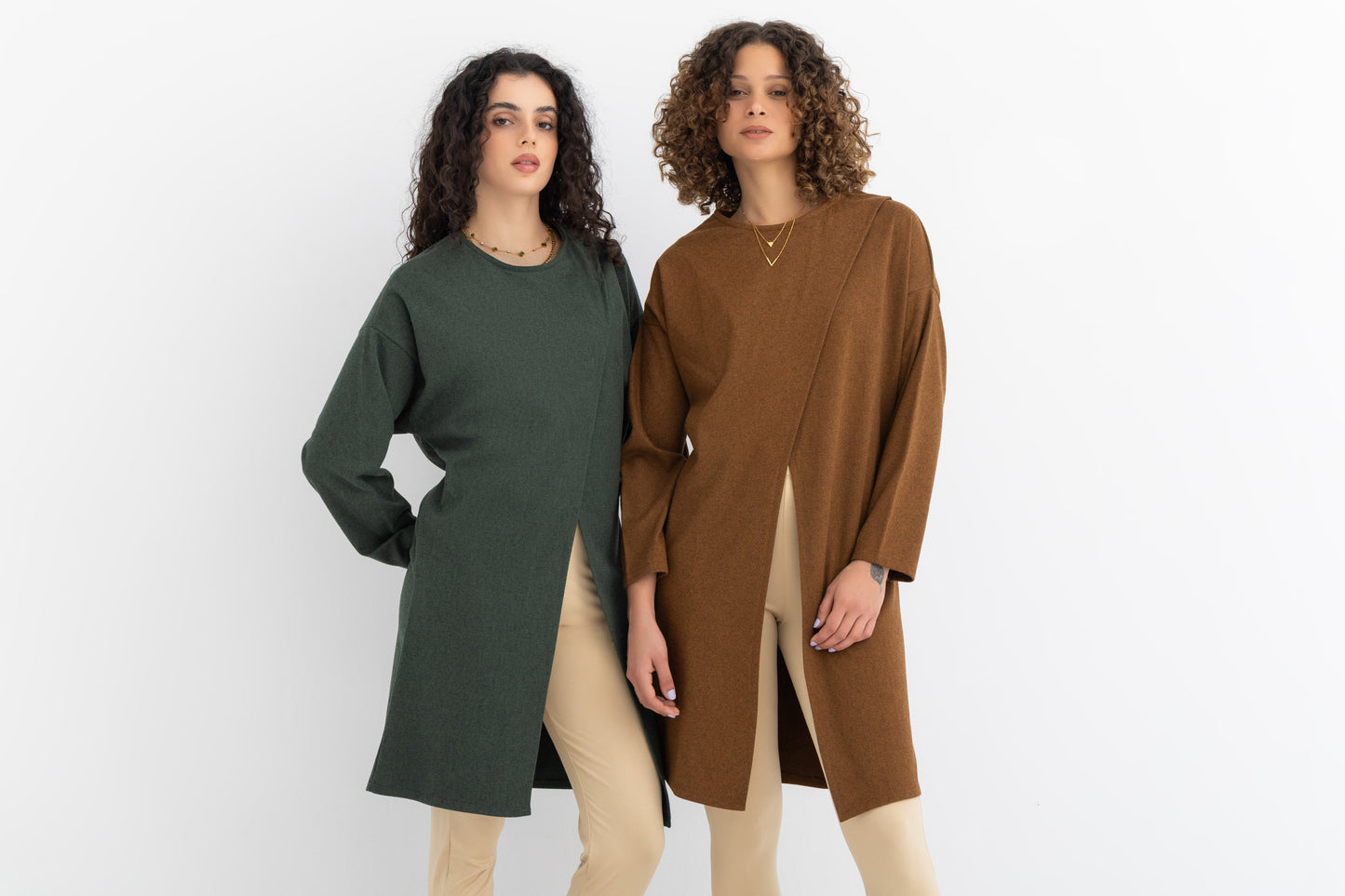 Cozy Cape in Dark Green