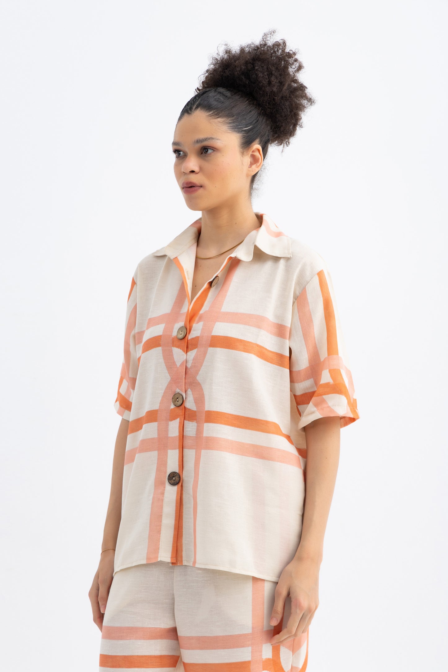 Noot print linen set