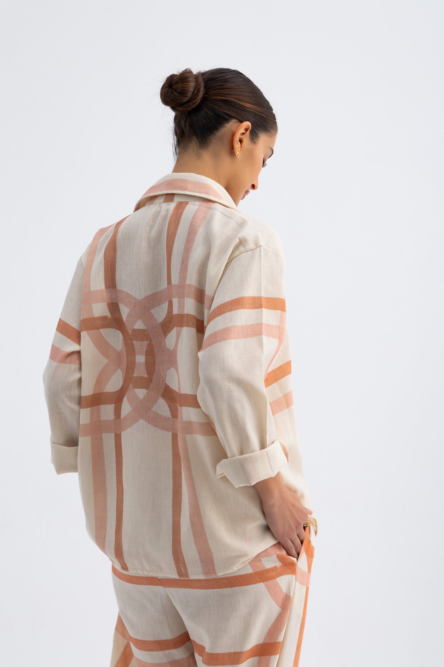 Noot print linen set