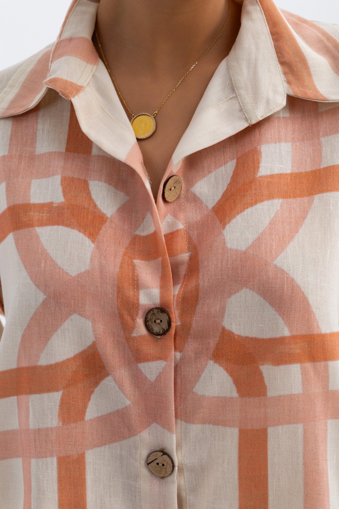 Noot print linen set
