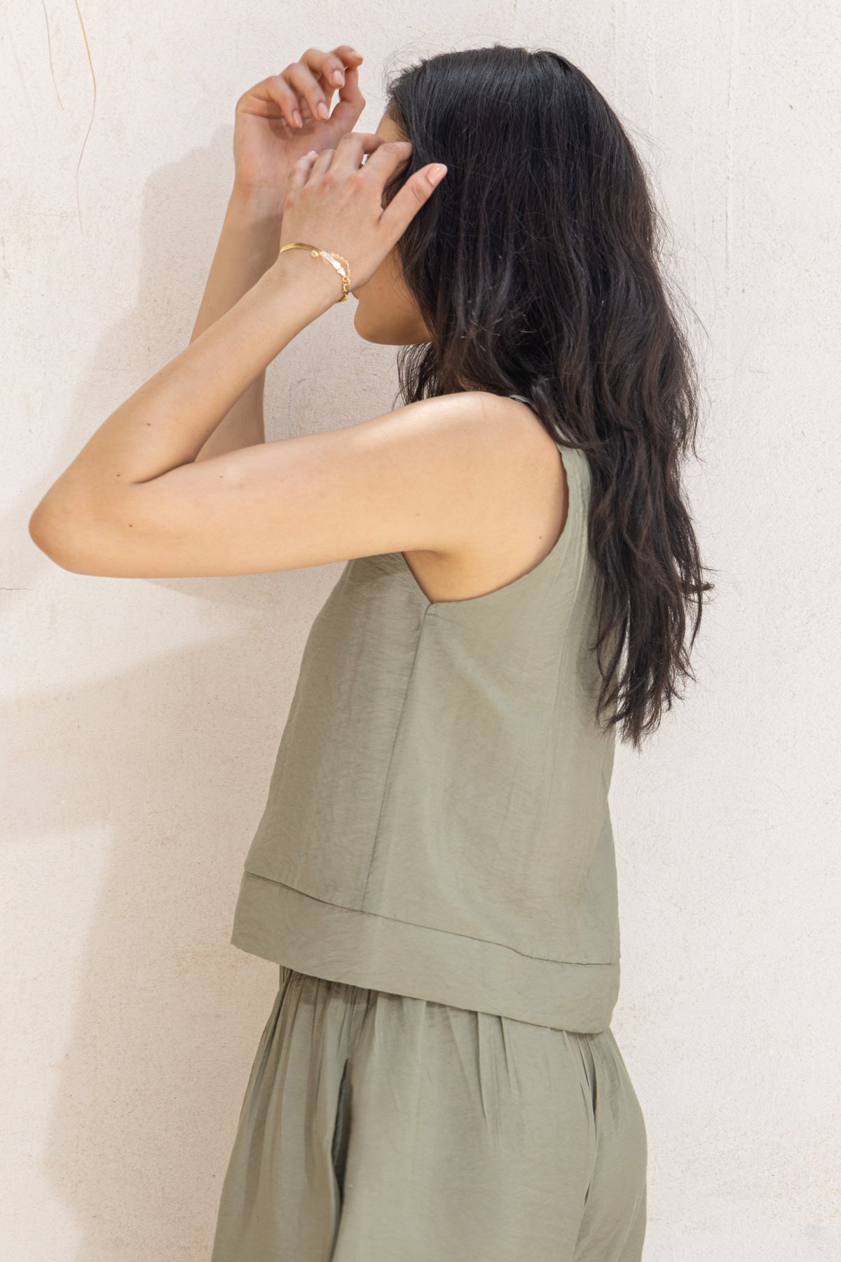 Silky Shirt Moss