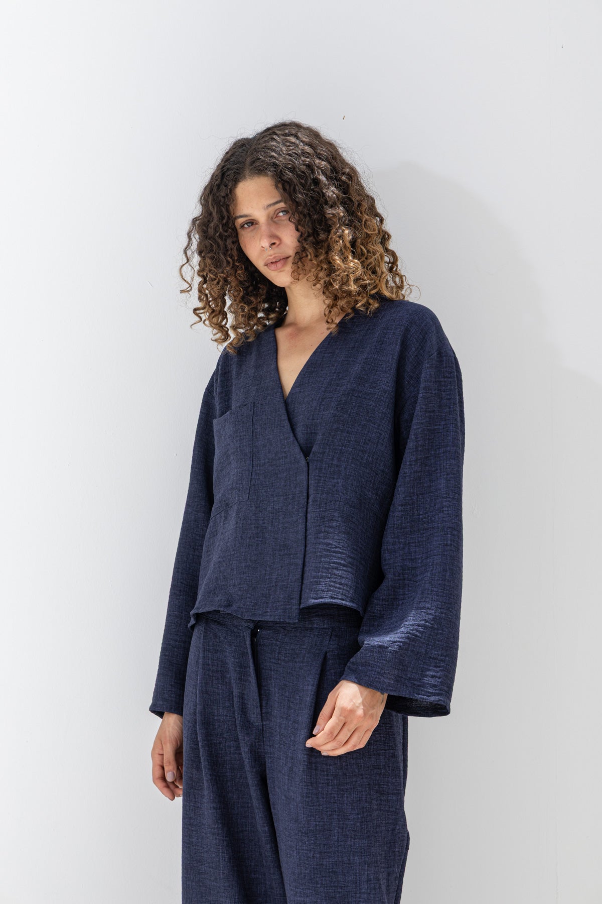 Airy Shirt Navy