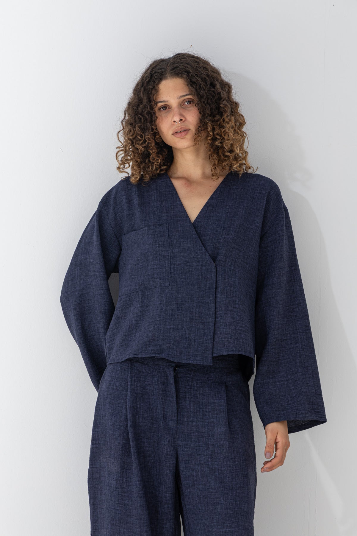 Airy Shirt Navy