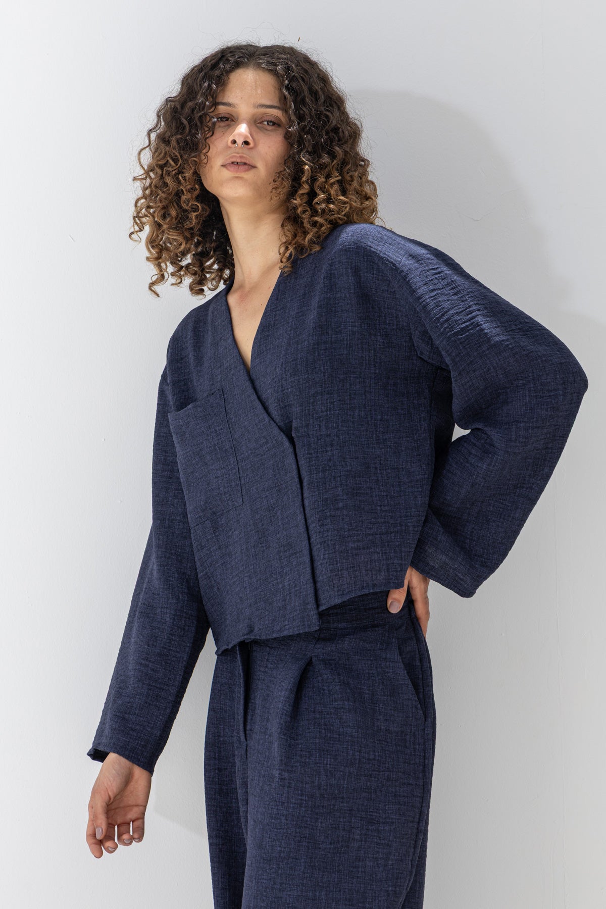 Airy Shirt Navy