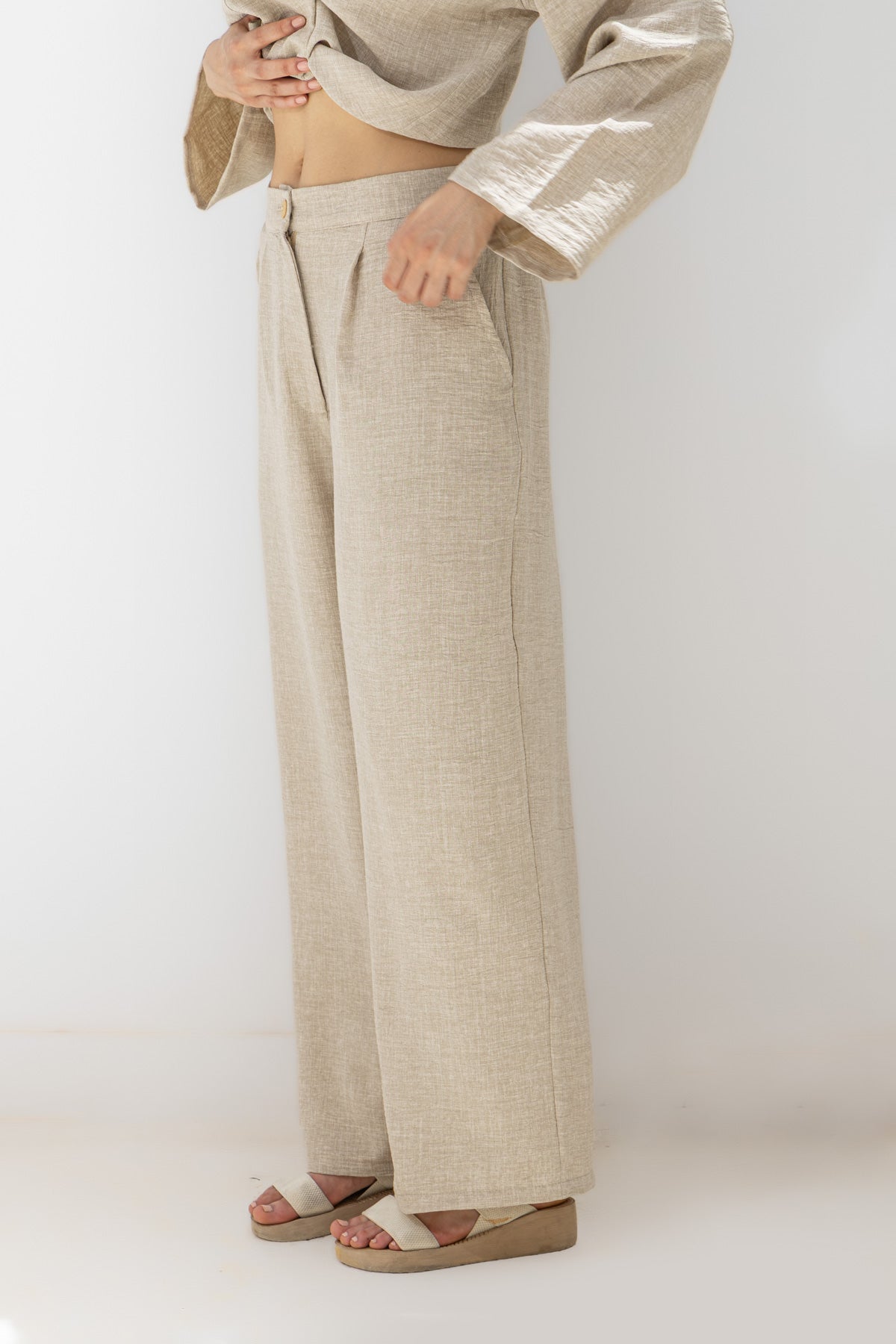 Airy Pants Beige