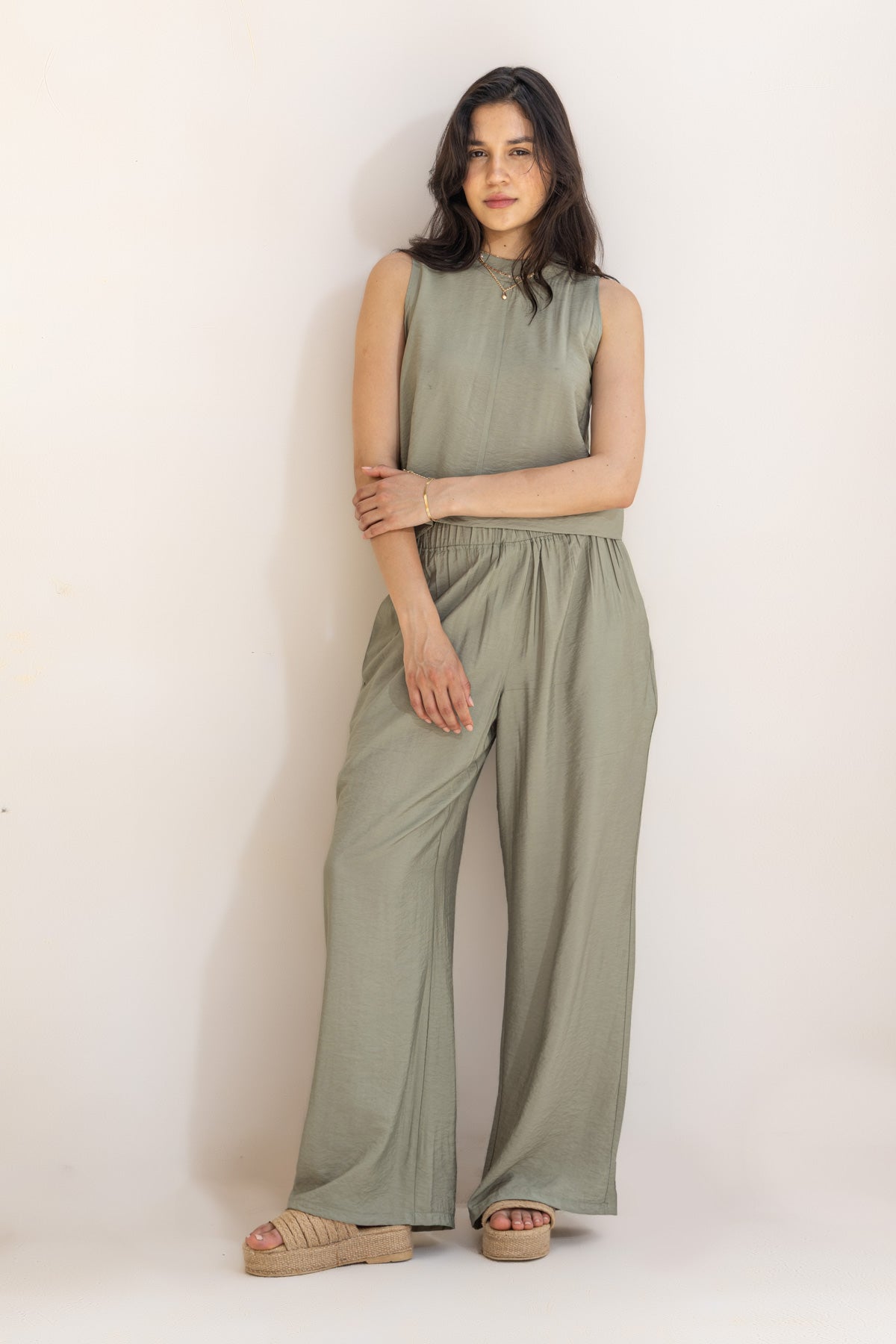 Silky Pants Moss