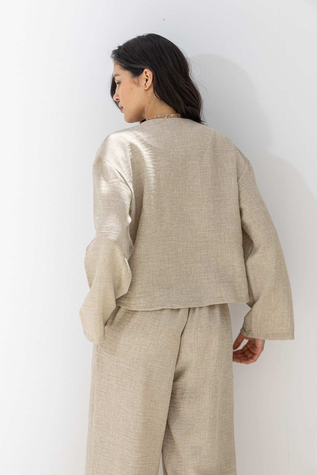 Airy Shirt Beige