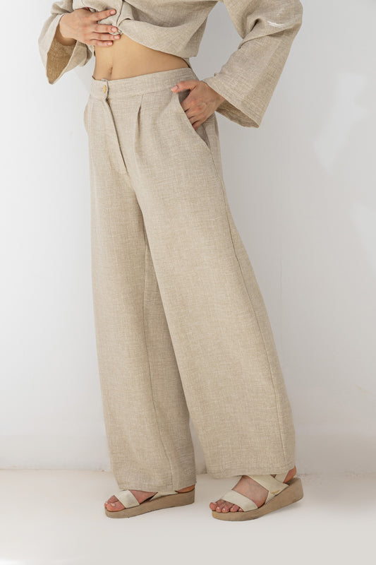 Airy Pants Beige