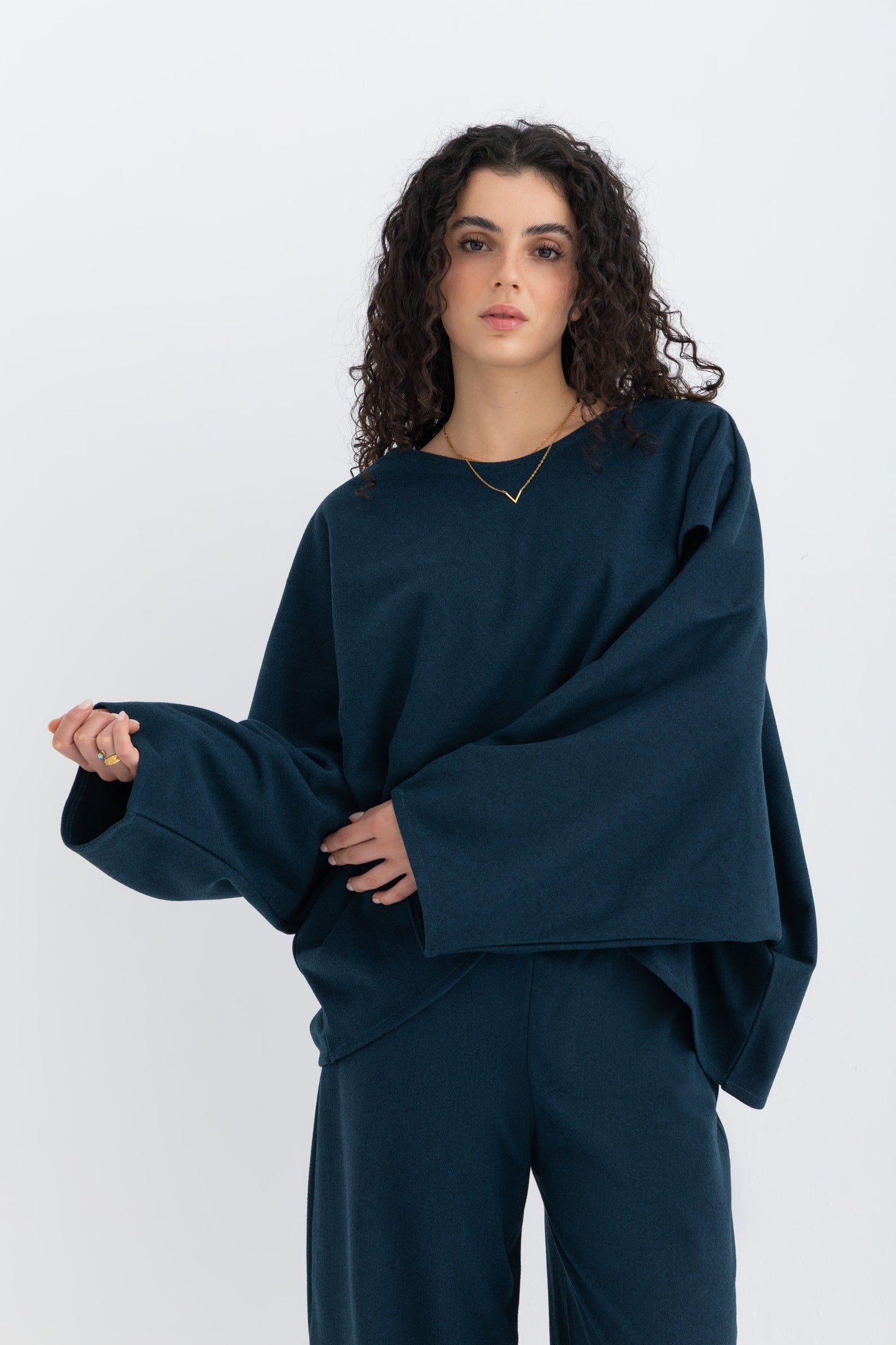 The Cross Set in Prussian Blue