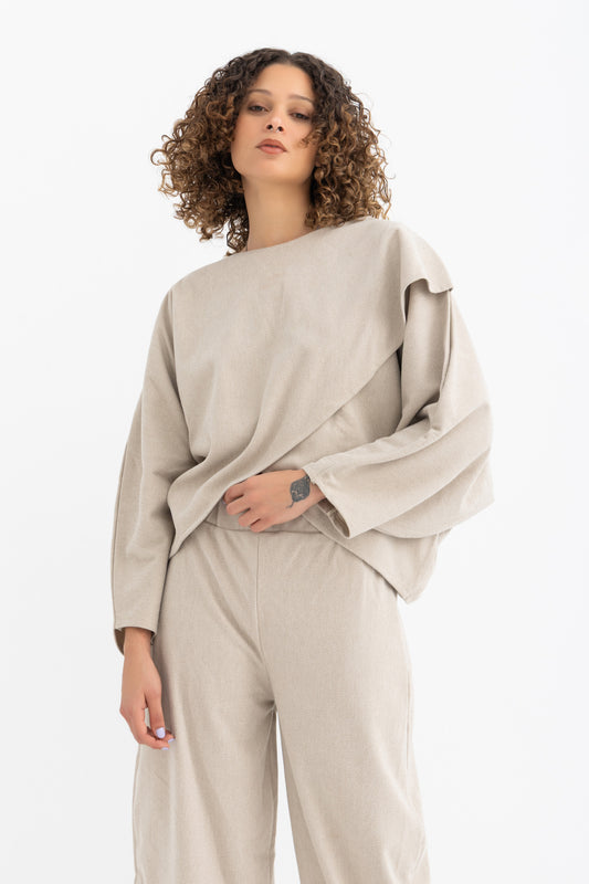 The Cross Set in Light Beige