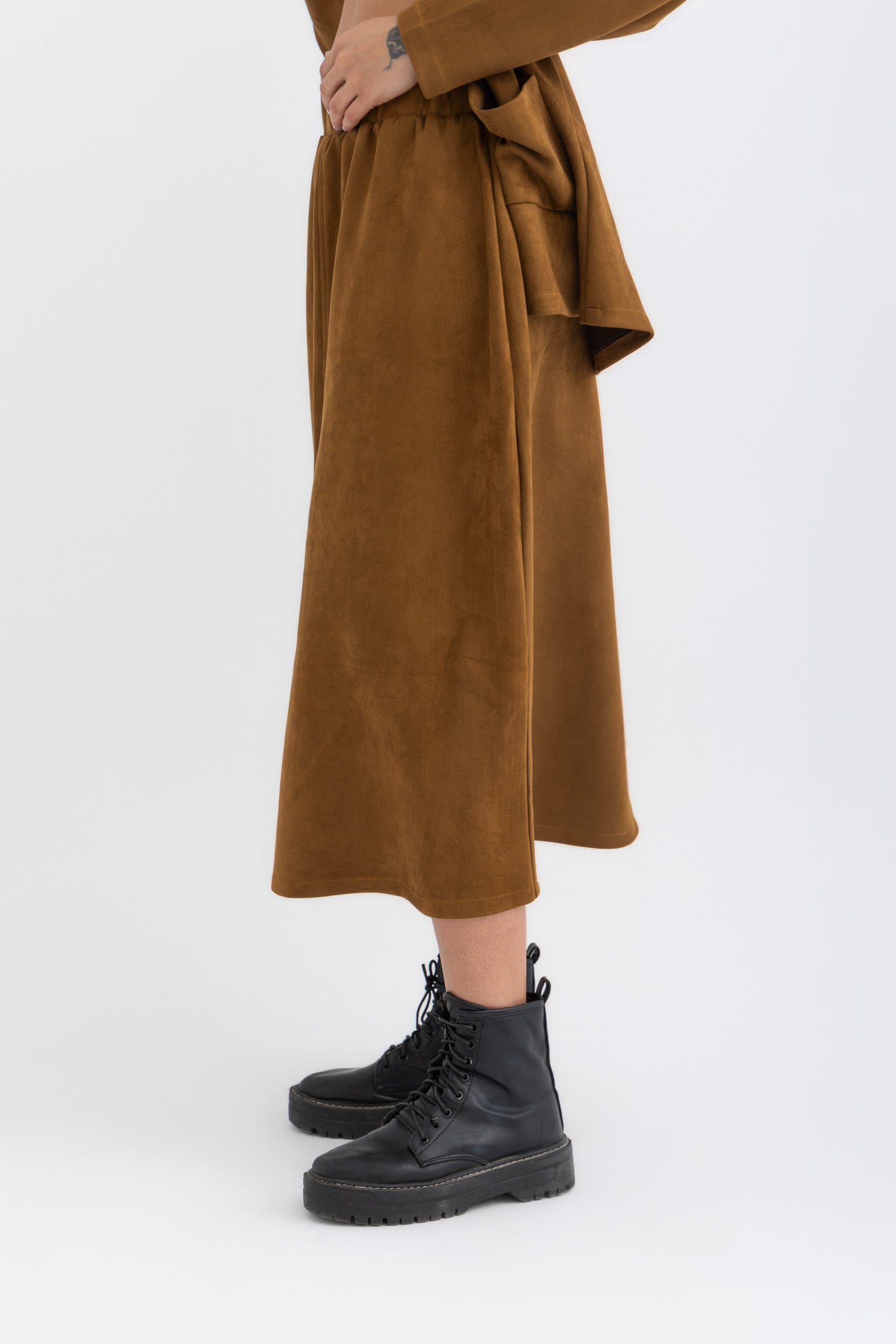 Mohair Ensemble in Brown