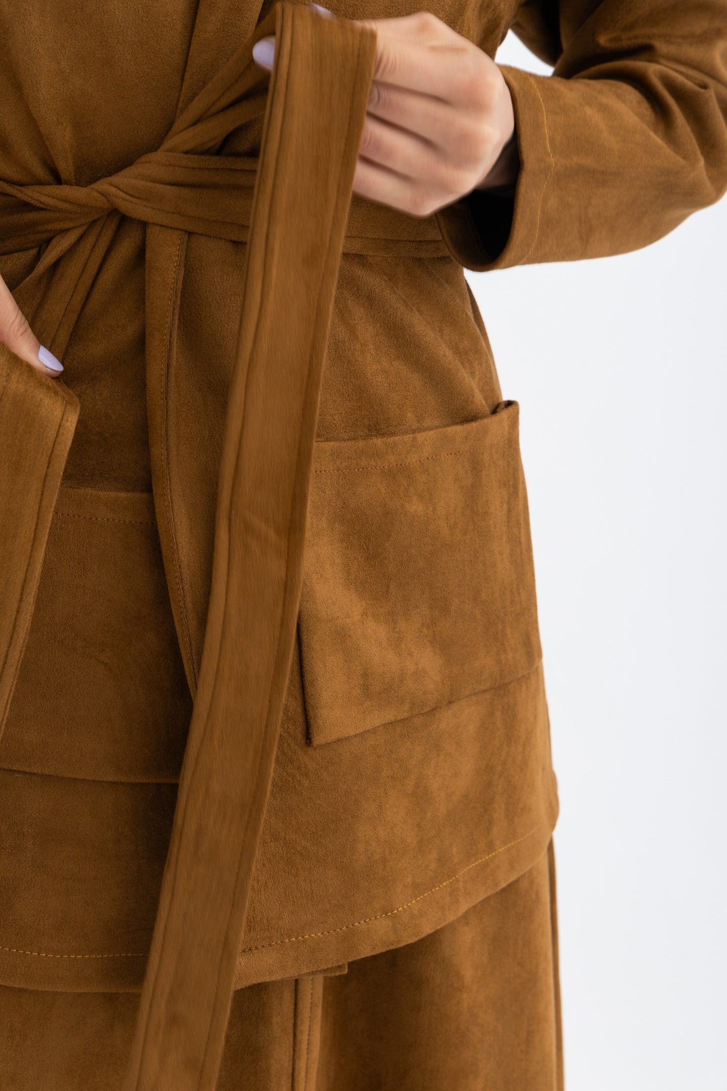 Mohair Ensemble in Brown