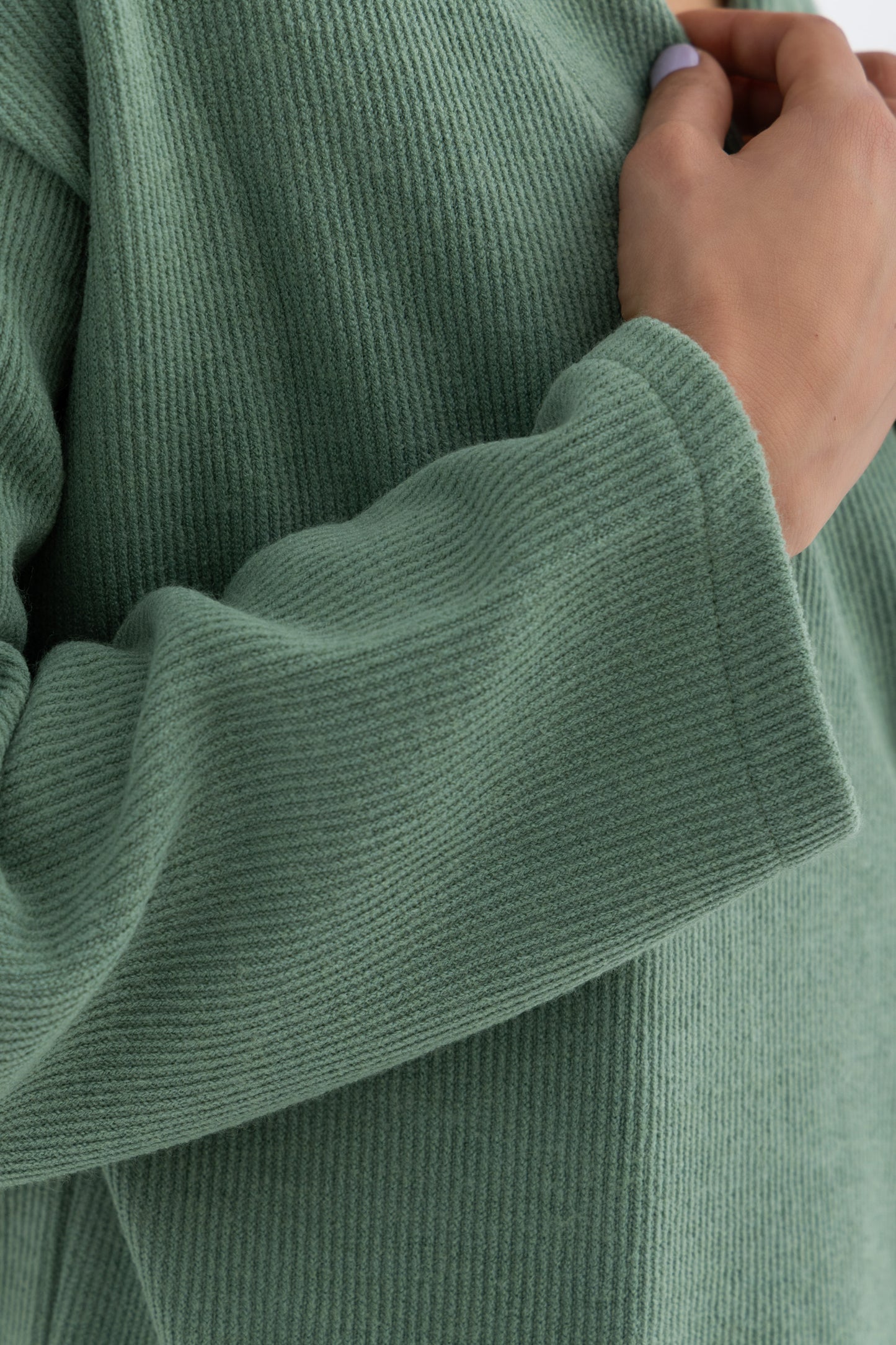 The Tie Top in Soft Mint