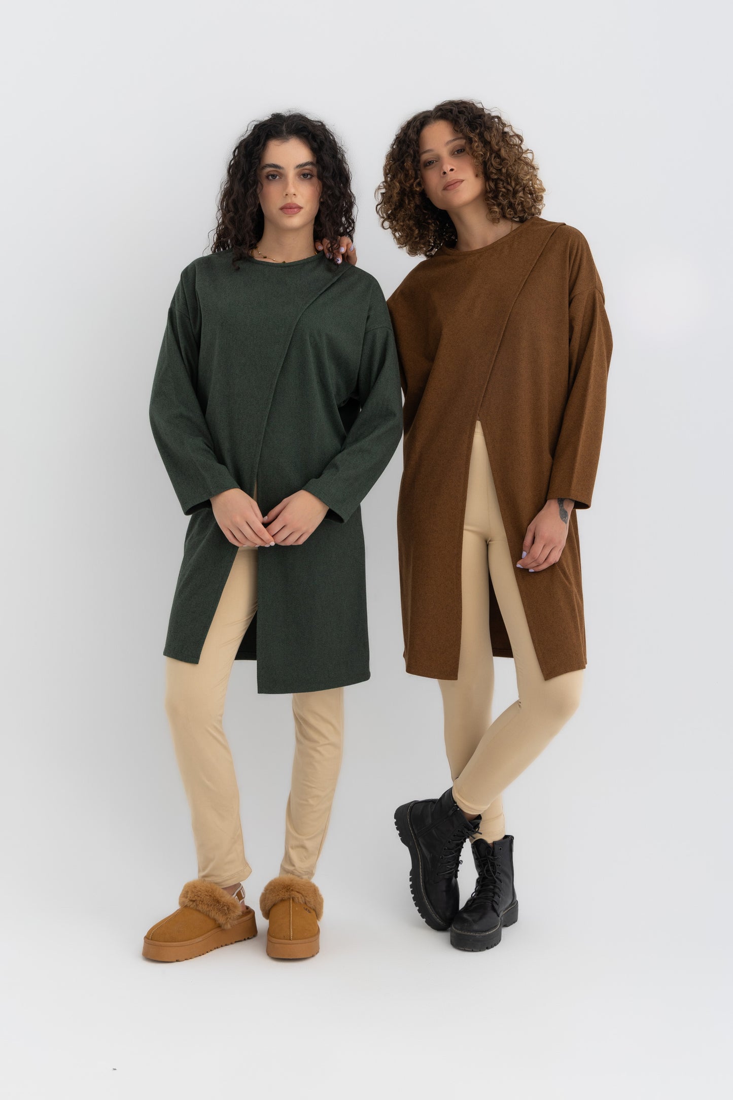 Cozy Cape in Dark Green