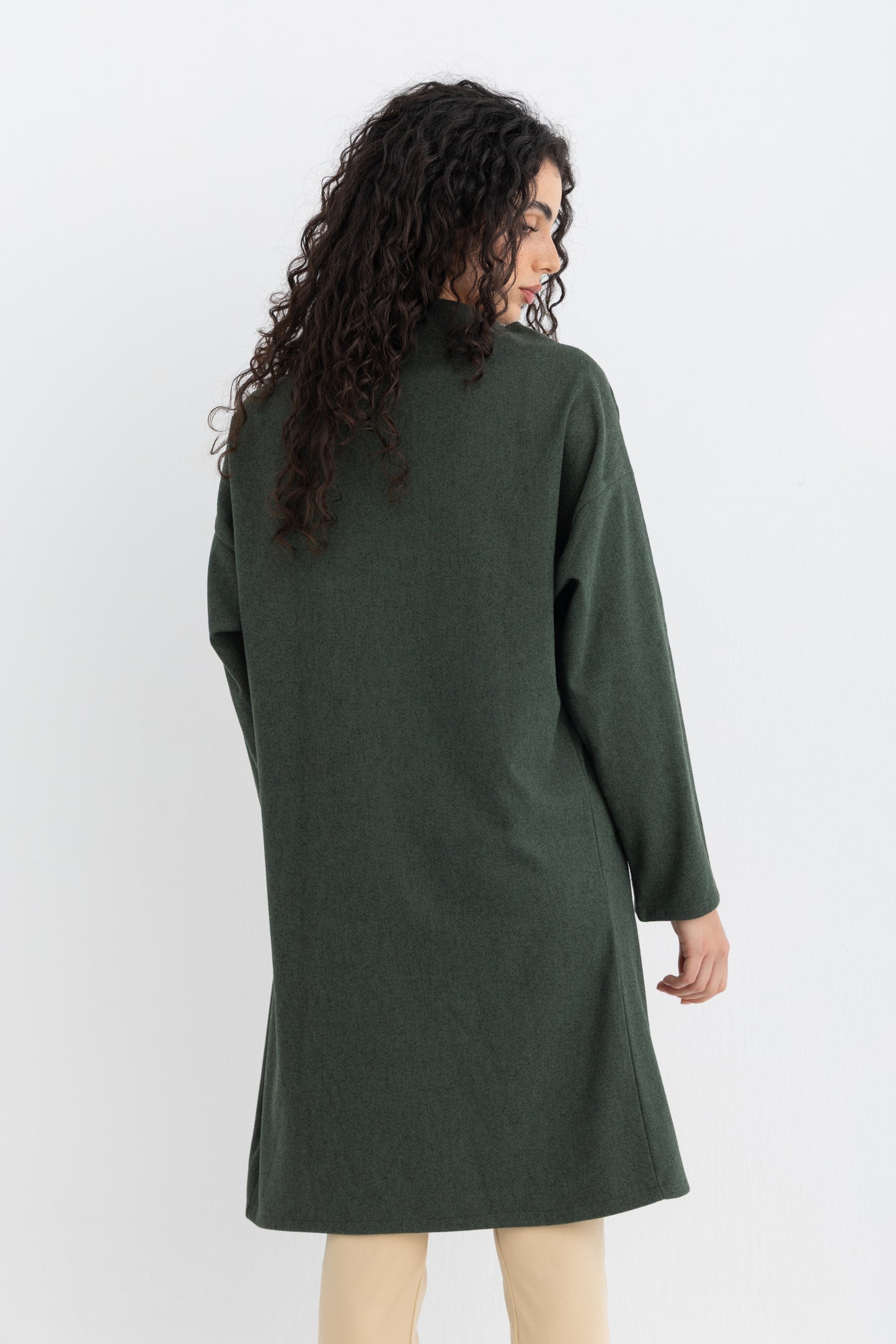 Cozy Cape in Dark Green