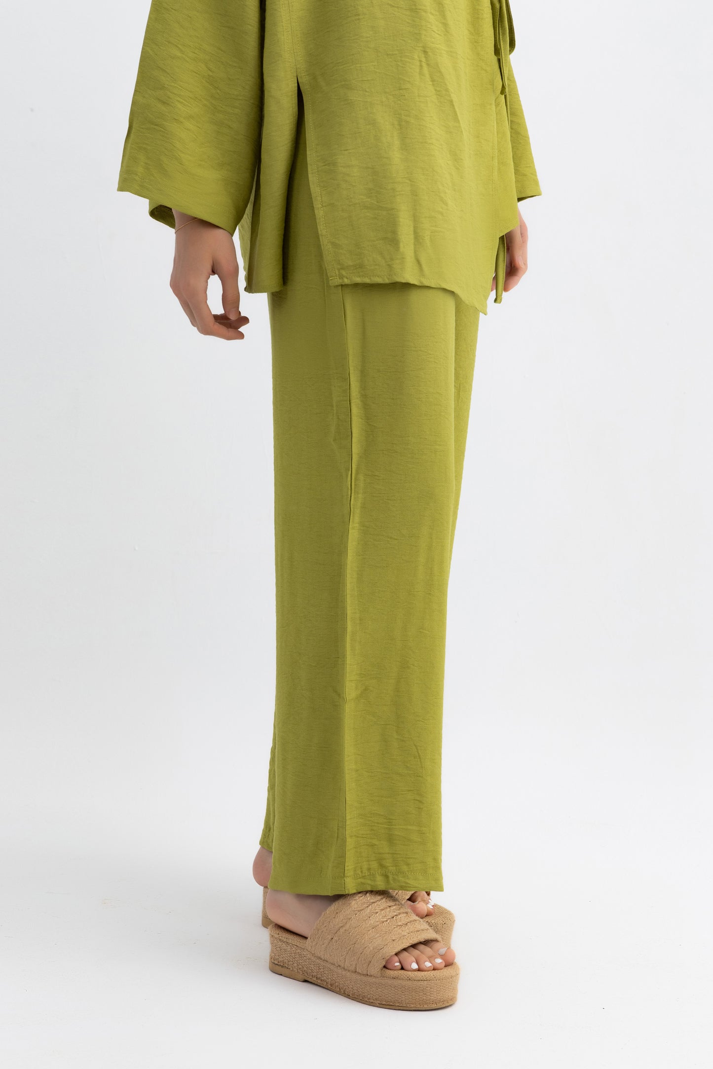 Casual Knot Set Apple green