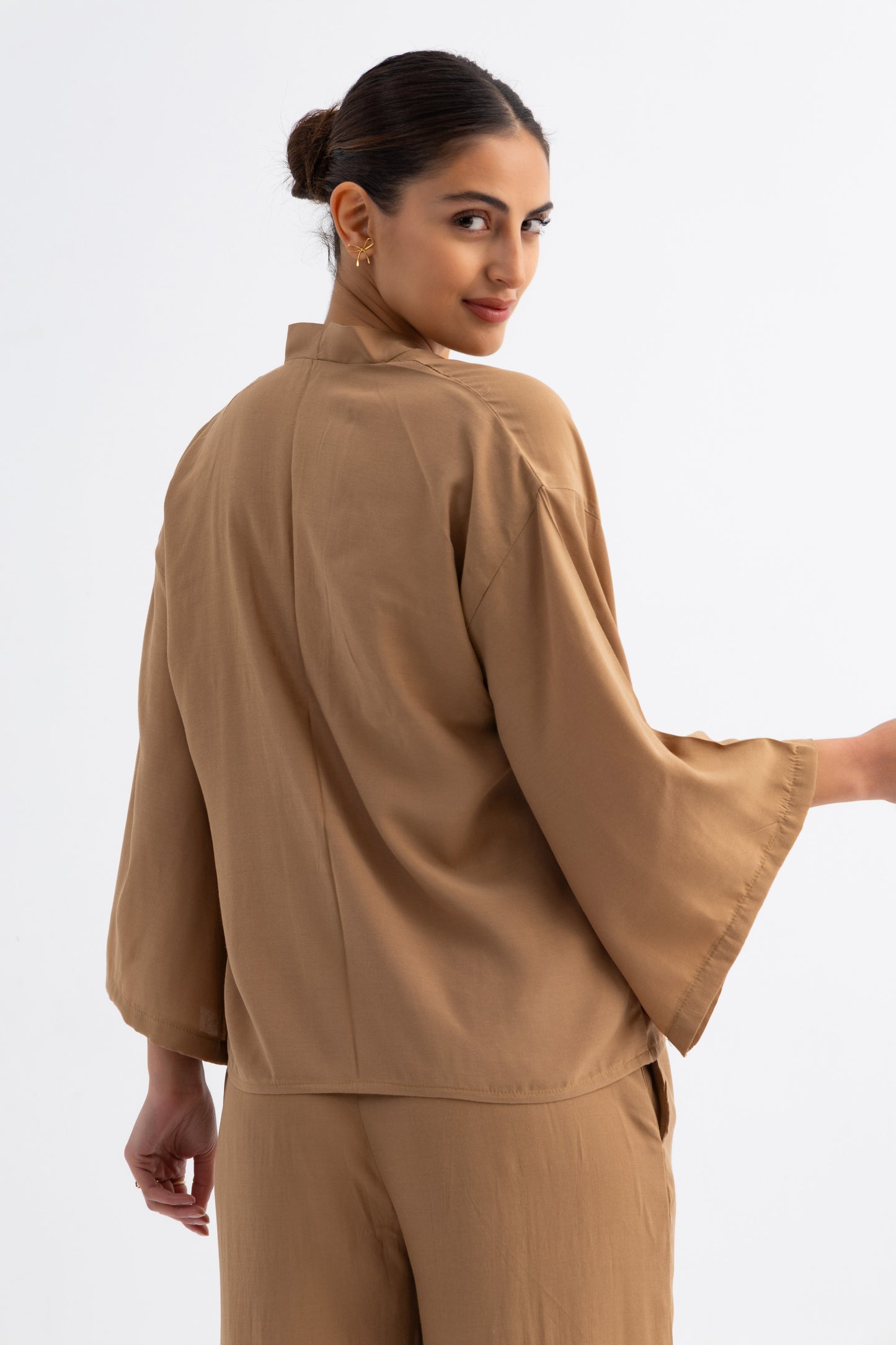 The basic knot summer set Beige
