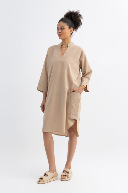 Noot Embroidered Gown