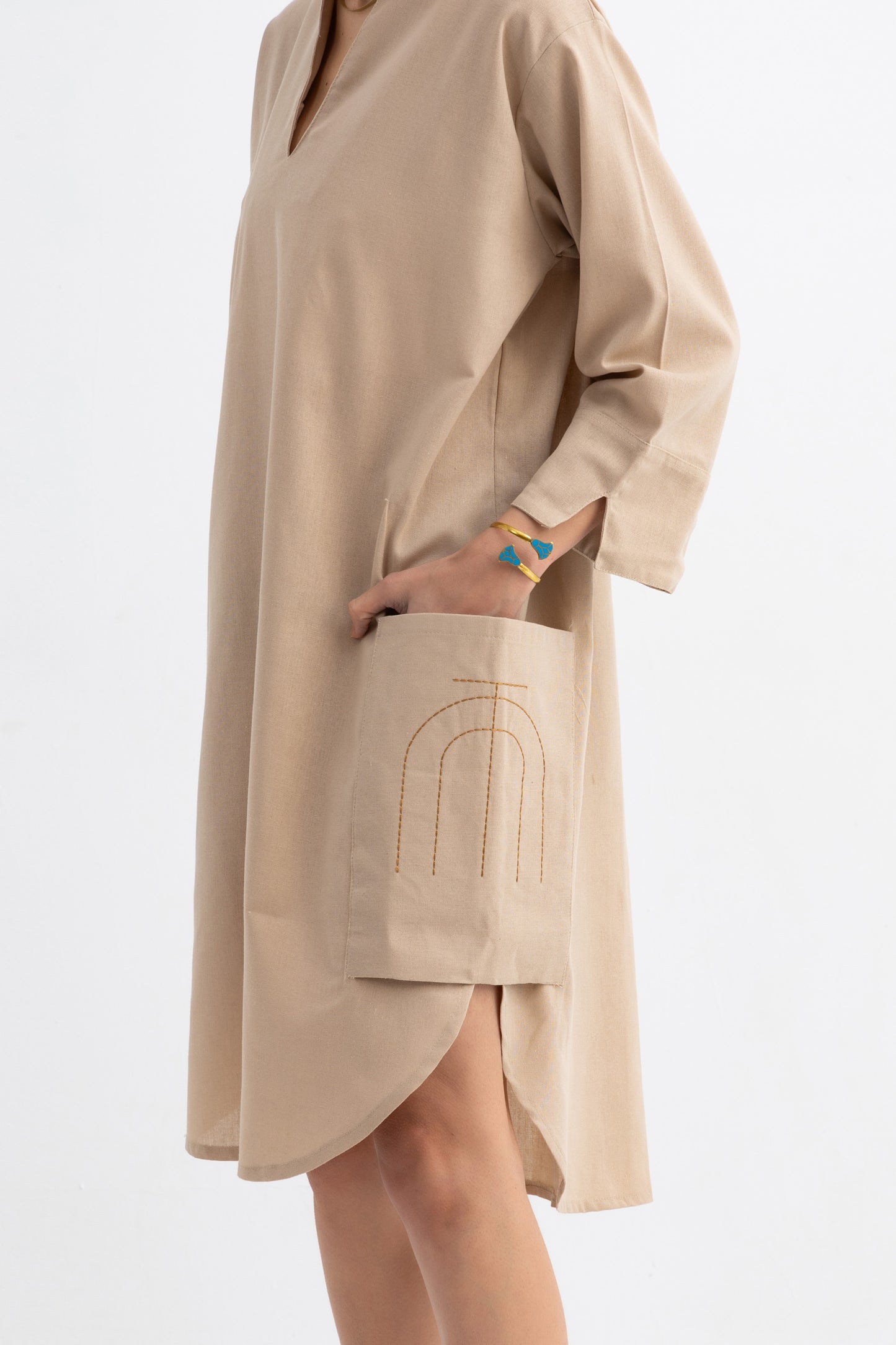Noot Embroidered Gown