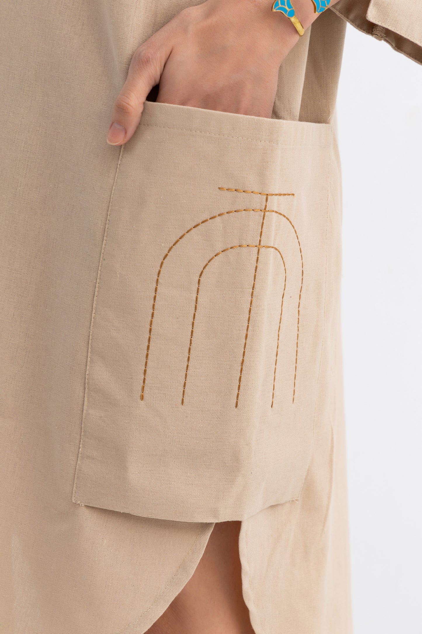 Noot Embroidered Gown
