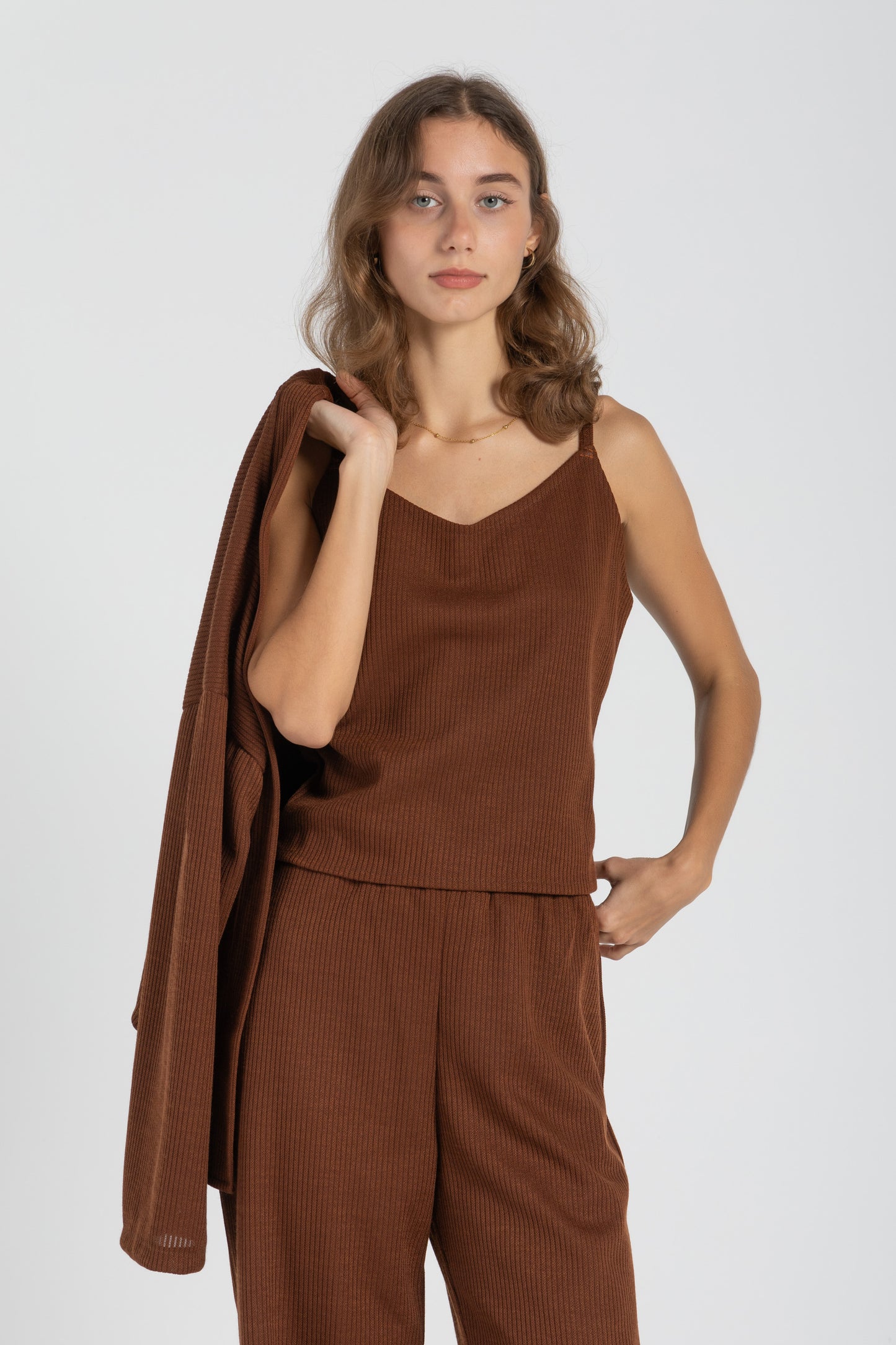 Soft Knit Brown