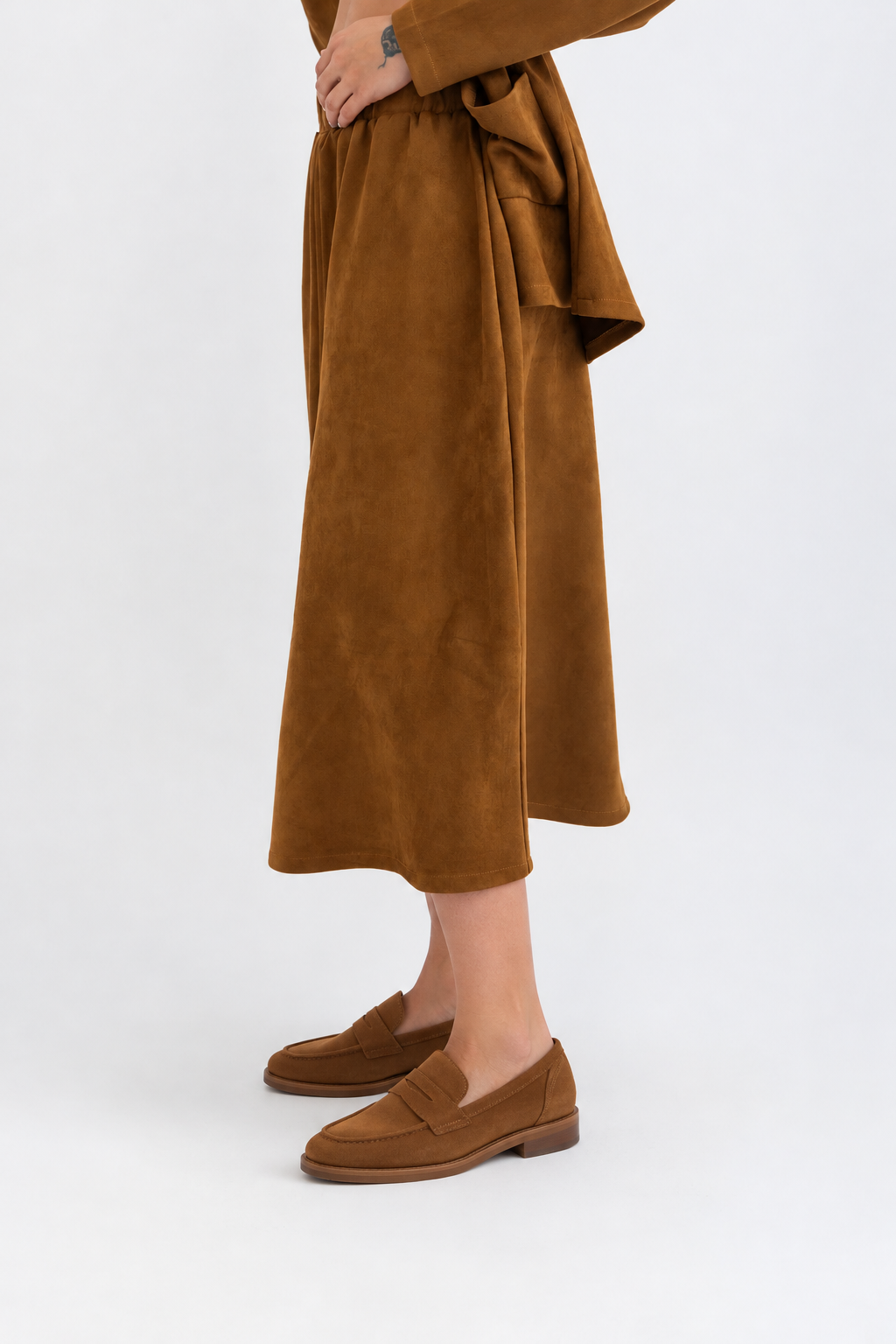 Mohair Ensemble in Brown